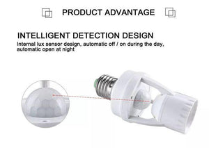360 Degree Pir Induction Motion Sensor Blub Holder