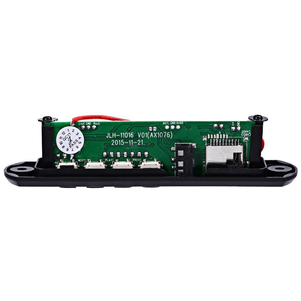 Mp3 Player Amplifier Panel Led 5v Audio Module Support Fm Radio Usb Tf Aux Remote No Bluetooth