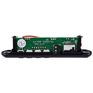Mp3 Player Amplifier Panel Led 5v Audio Module Support Fm Radio Usb Tf Aux Remote No Bluetooth