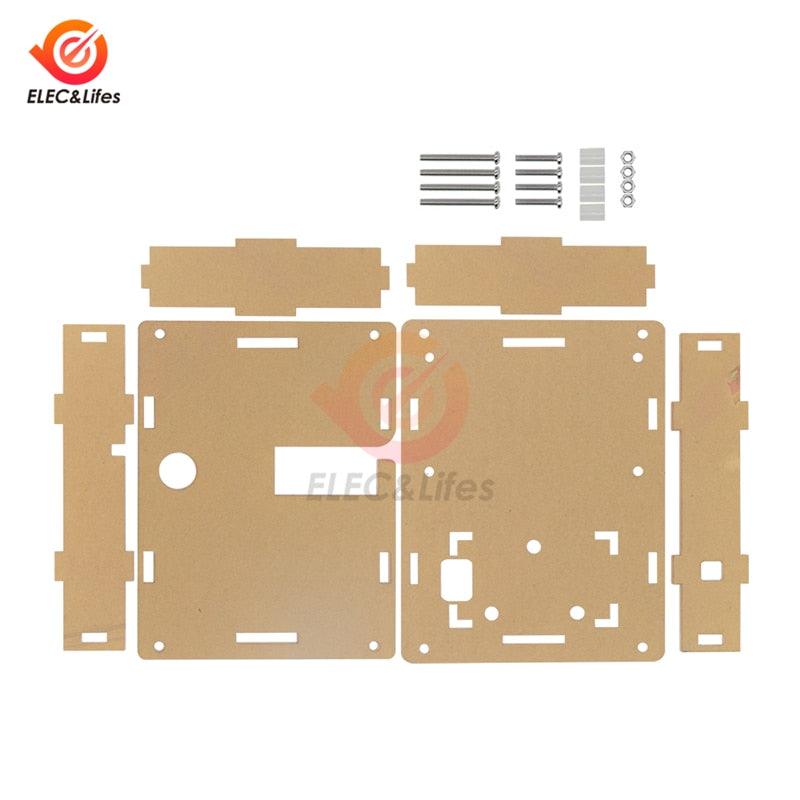 Lcr-t4 Acrylic Case Housing Shell For Lcr-t4 Mega328 Transistor Tester M328 Diode Triode Capacitance Esr Meter Clear Box Case
