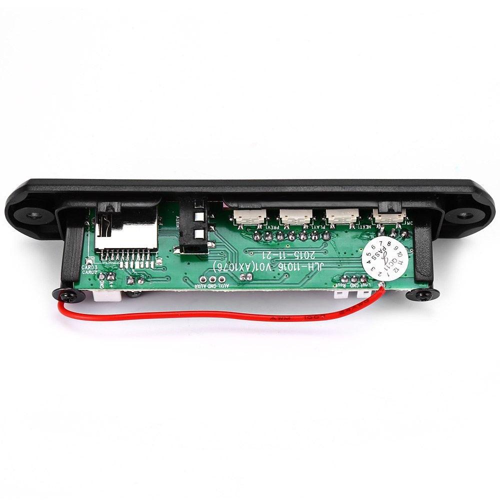 Mp3 Player Amplifier Panel Led 5v Audio Module Support Fm Radio Usb Tf Aux Remote No Bluetooth