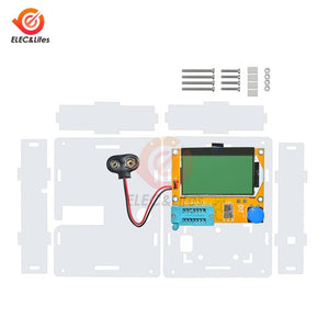Lcr-t4 Acrylic Case Housing Shell For Lcr-t4 Mega328 Transistor Tester M328 Diode Triode Capacitance Esr Meter Clear Box Case