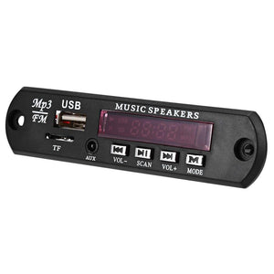 Mp3 Player Amplifier Panel Led 5v Audio Module Support Fm Radio Usb Tf Aux Remote No Bluetooth