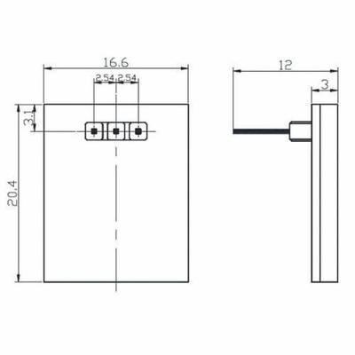 Httm Capacitive Touch Switch Button Module