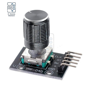 With Knob Ky-040 Rotary Encoder Sensor Module With Push Button