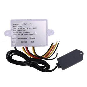 XK W1099 Dual Digital Egg Incubator Temperature Humidity Controller Hygrometer AC 220V