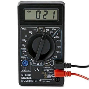 Handheld Digital Multimeter Dt830b Mini Lcd Voltmeter Ammeter Ohm Tester