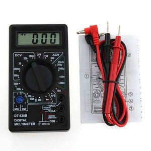 Handheld Digital Multimeter Dt830b Mini Lcd Voltmeter Ammeter Ohm Tester