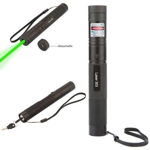 Handheld Focusable Green Laser Pen Zh 303 Rechargeable 100mw High Beam Green Laser Hunting Pointer