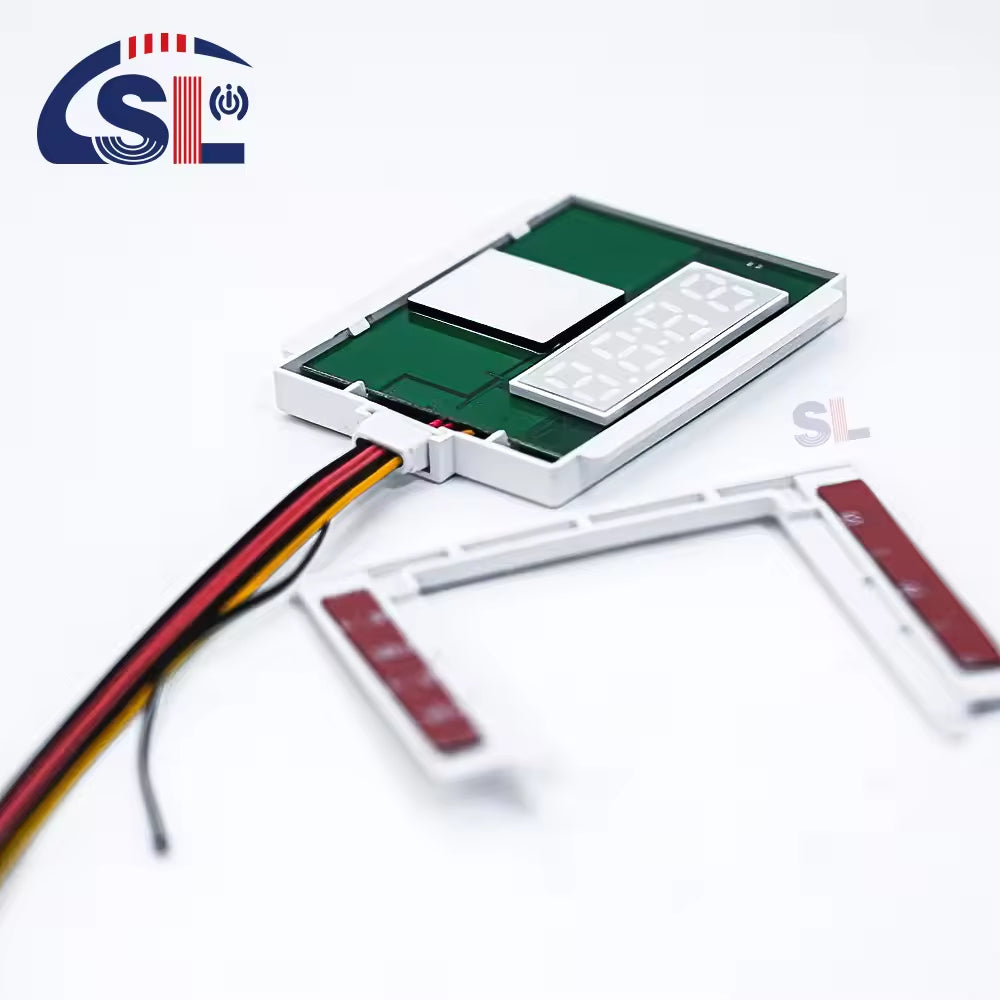 On Demand  Handy Dc12v 5a 60w Single Button Mirror Touch Sensor Switch With Time Temperature Display Screen Touch Sensor Switch For Mirrors