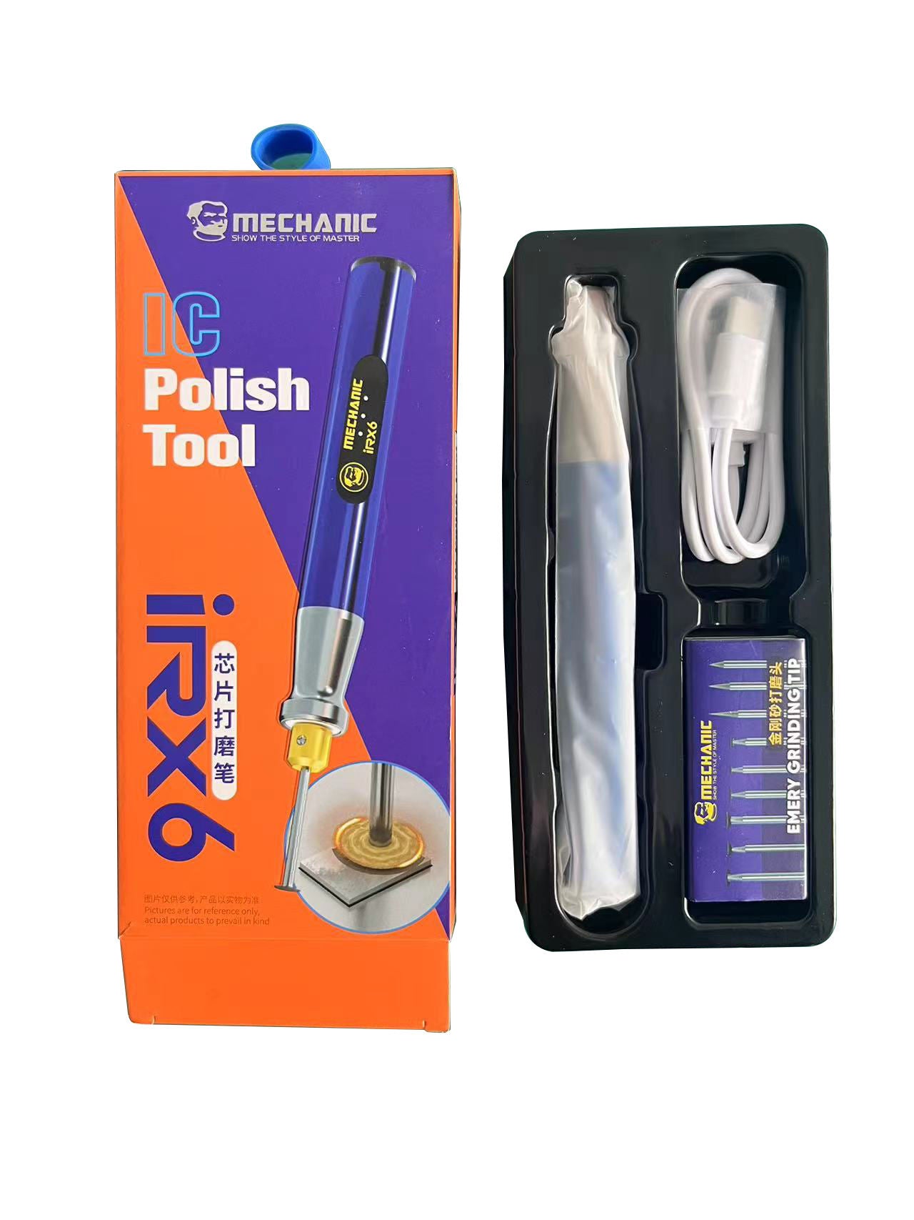 Mechanic Irx6 Phone Motherboard Polishing Pen Ic Chip Grinding Tool