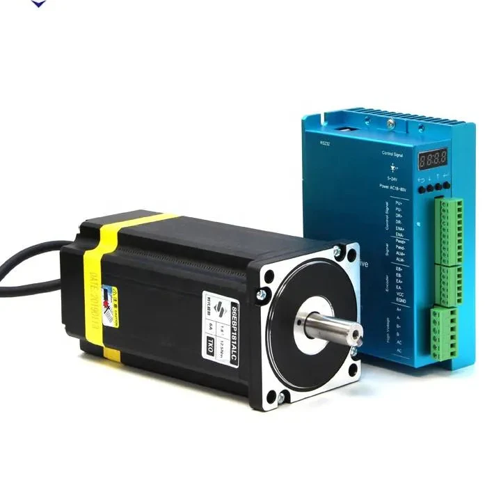 High Torque 86ebp181alc Nema 34 Stepper Motor Kit For Cnc