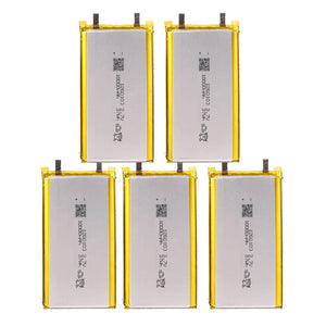 High Quality 3.7v 10000mah 1260110 Polymer Lithium Ion Li-ion Rechargeable Battery For Toy Power Bank Gps Table E-book Batteries