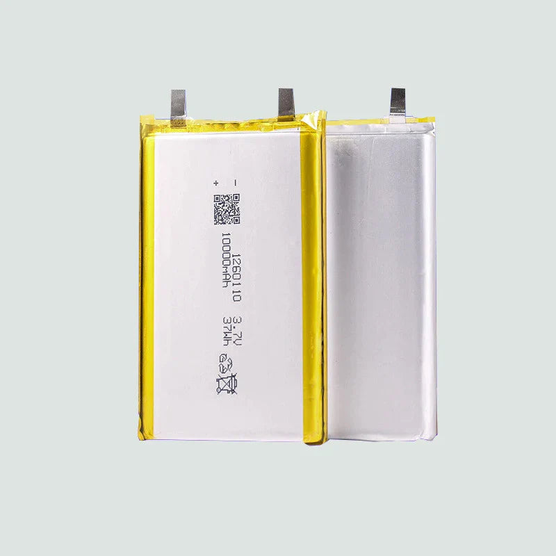 High Quality 3.7v 10000mah 1260110 Polymer Lithium Ion Li-ion Rechargeable Battery For Toy Power Bank Gps Table E-book Batteries