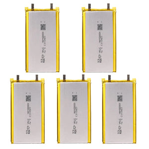 High Quality 3.7v 10000mah 1260110 Polymer Lithium Ion Li-ion Rechargeable Battery For Toy Power Bank Gps Table E-book Batteries
