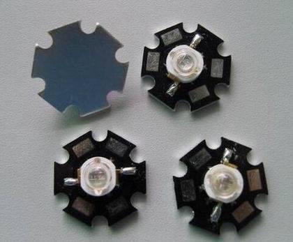 High Power Uv Led Chip 3w Purple Uv Ultraviolet Bulb Lamp 1 Heat Sink Plus 1 Uv Led Light