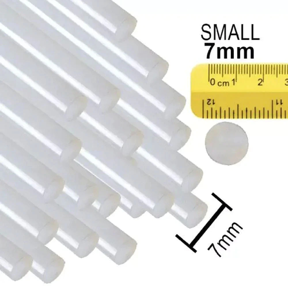 White Hot Glue Gun Sticks 7mm Length 8 to 10 Inch Approx