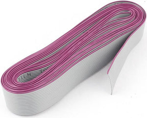 1 Meter Idc Silver Flat Ribbon Cable For 2.54mm Connectors 16 Core Ribbon Cable Flat Cable