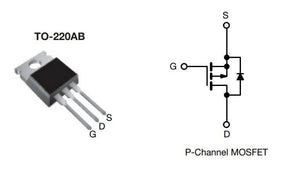 Irf9530n P Channel Mosfet Orignal ( Used )
