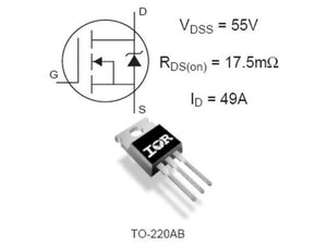 Irfz44n Power Mosfet Refurb