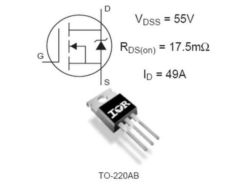 Irfz44n Power Mosfet Refurb