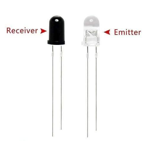 Ir Infrared Led Transmitter And Receiver Pair For Arduino/raspberry-pi/robotics