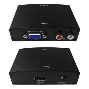 Interface Conversion Converter Vga+r/l To Hdmi Adapter Hwh-2058