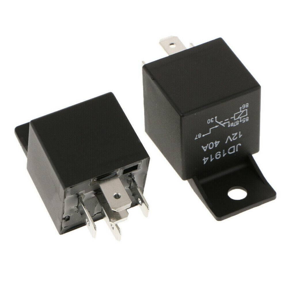 Jd1914 12v 40amp Car Relay Spdt 5 Pins 5p Waterproof Car Bike Relay
