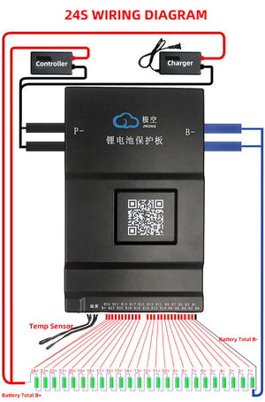 Jikong Jk-bd6a24s-10p Jk Smart Active Balance Bms Board 7s-24s 100a 0.6a Balancing Current