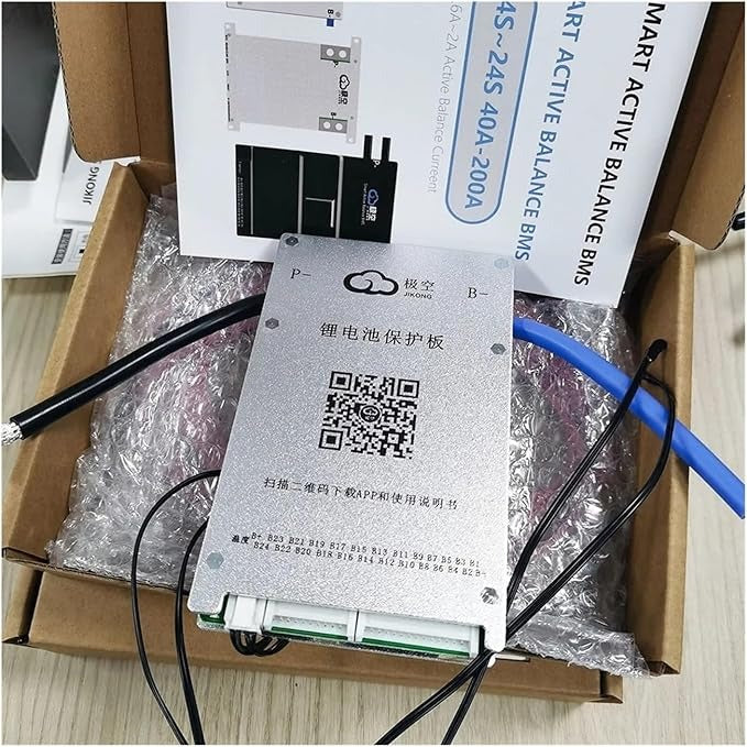 Jk 8s 60a Bms 400ma Active Balancing Smart Battery Management System