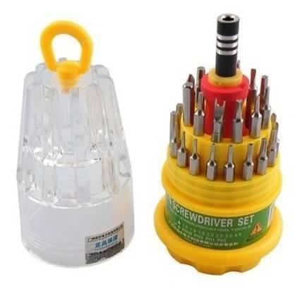 Low Quality Jackly 31 In 1 Screw Driver Set Screwdriver With Toolkit Low Quality