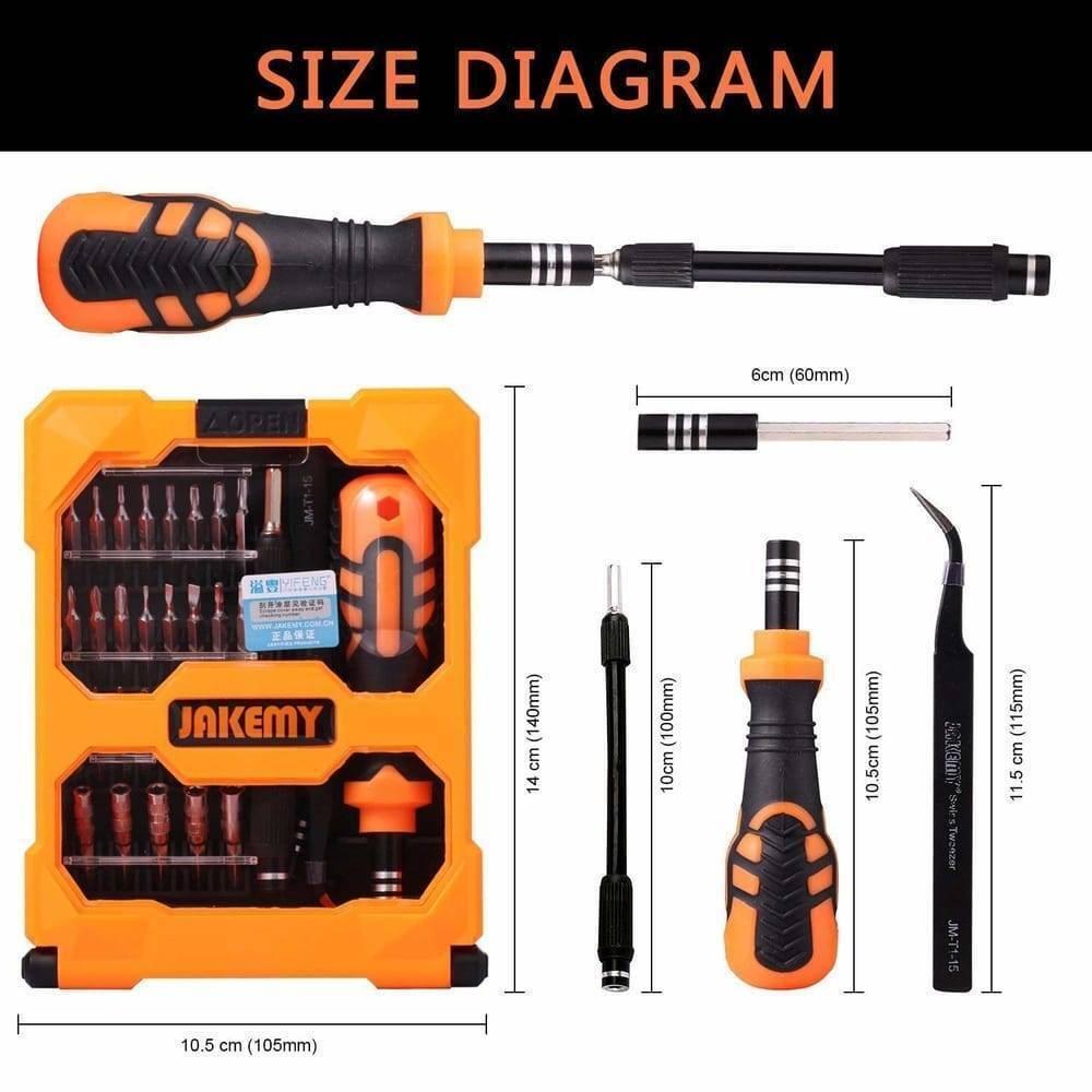 Jm8160 Jakemy 33 In 1 Multifunctional Diy Screwdriver Set Jm-8160