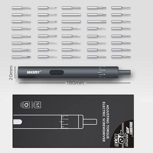 Jakemy 39 In 1 Adjustable Torque Electronic Screwdriver Screw Driver Tools Set Kit