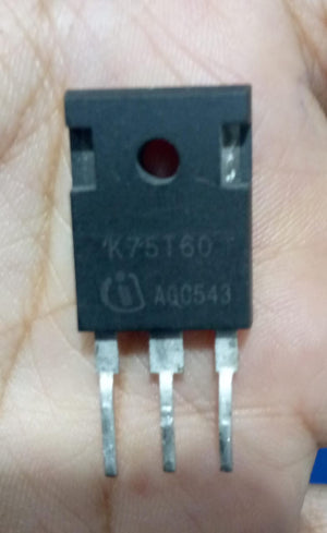 Used K75T60 IGBT - 600V 75A High-Power IGBT