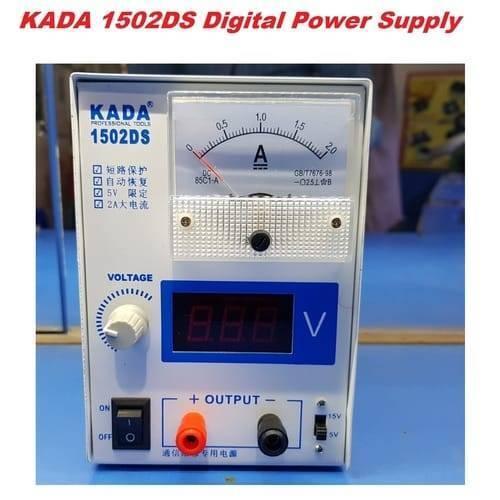 Kada 1502ds Adjustable Digital Power Supply 12v 2a Dc Regulator Supply For Mobile Repairing