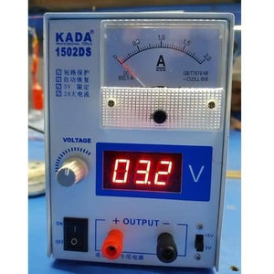 Kada 1502ds Adjustable Digital Power Supply 12v 2a Dc Regulator Supply For Mobile Repairing