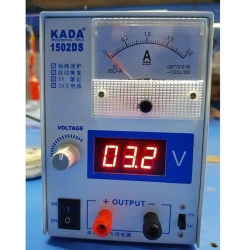 Kada 1502ds Adjustable Digital Power Supply 12v 2a Dc Regulator Supply For Mobile Repairing