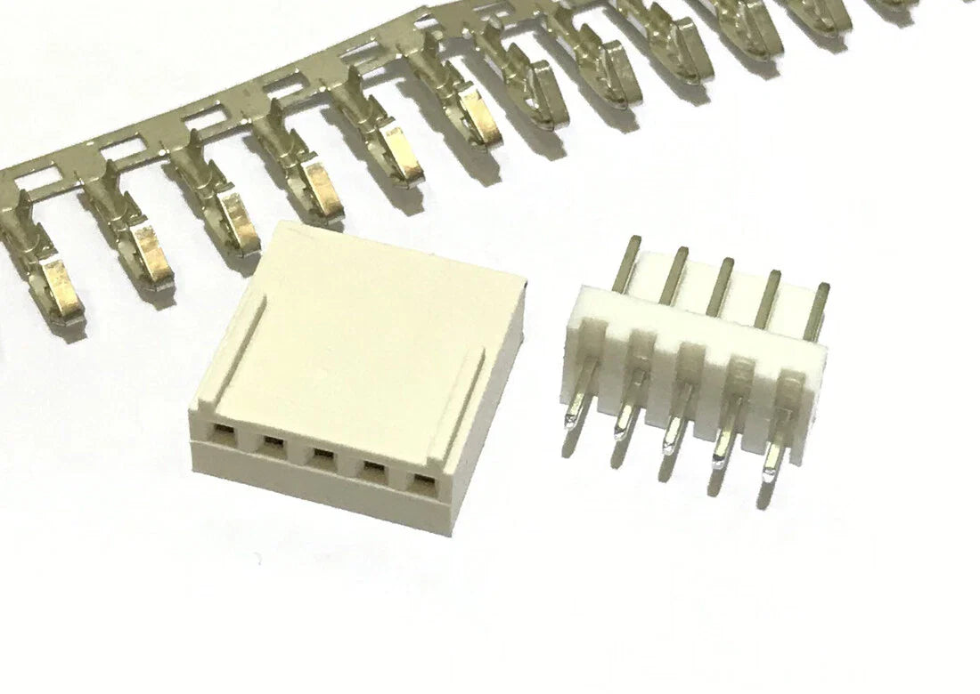 Kf2510 2.54mm 5-pin Housing Connector Header Crimp Terminal Pin Pcb Board