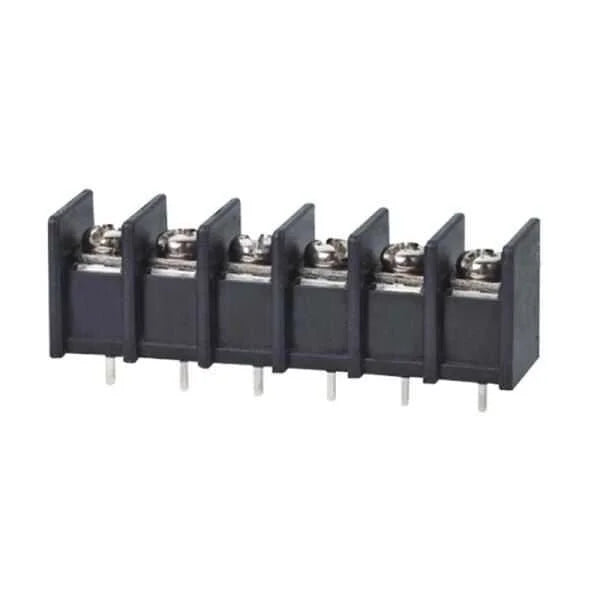 Kf25 6-pin Screw Terminal Block Connector - 300v 25a Barrier Strip