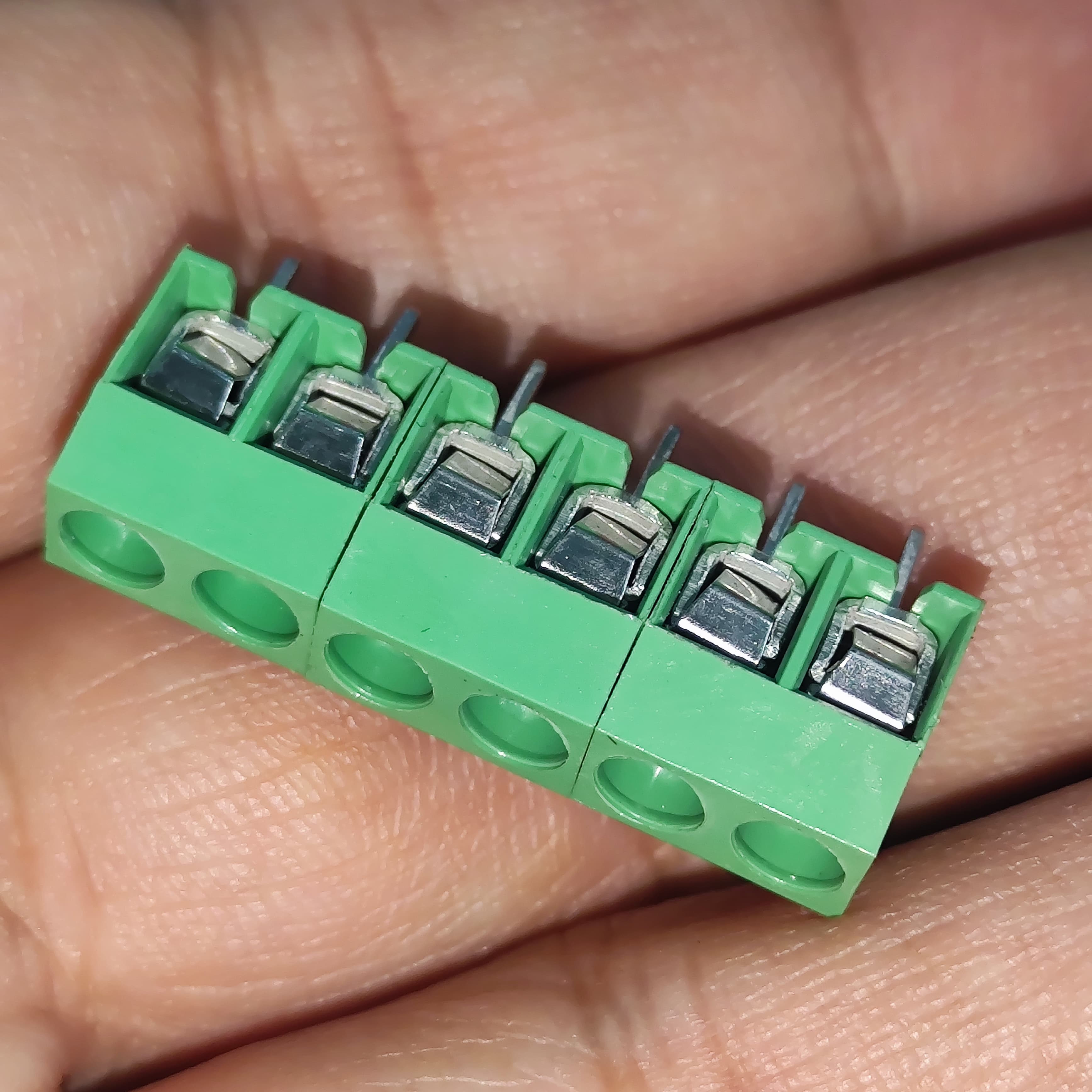 Kf 350 /kf 126 250v 10a 5mm Pitch Green Color 2 Pin Screw Terminal Connector Tblock