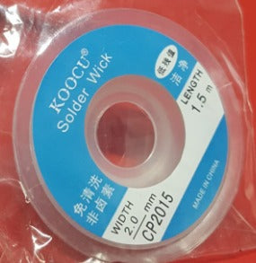 Kooch Cp-2015 2.0mm 1.5m Solder Wick Desoldering Wire Solder Remover
