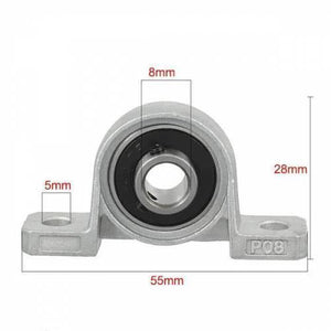 T8 Rod Holder 8mm Shaft Mounting Bearing Motor Shaft Holder