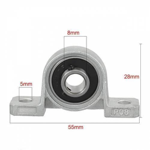 T8 Rod Holder 8mm Shaft Mounting Bearing Motor Shaft Holder