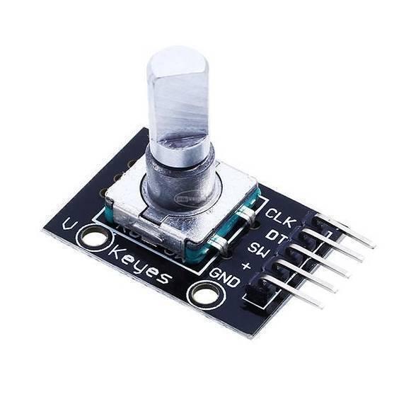 Ky-040 Rotary Encoder Sensor Module With Push Button