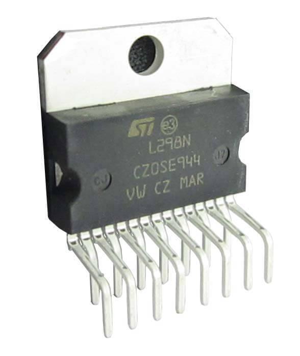 L298n Dual Motor Driver Ic