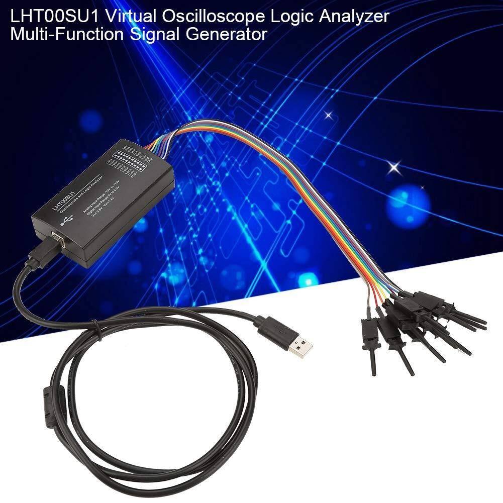 Lht00su1 Virtual Oscilloscope Logic Analyzer I2c Spi Can Uart Full-featured Signal Generator With 16mhz Max Sampling Rate