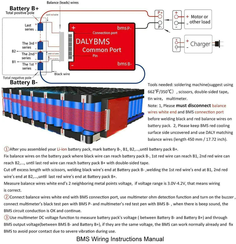 Li-ion 7s 24v Discharge 30a Charge 15a Lithium Battery Protection Board With Balance Pcm Bms