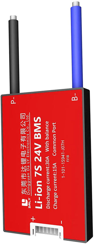 Li-ion 7s 24v Discharge 30a Charge 15a Lithium Battery Protection Board With Balance Pcm Bms