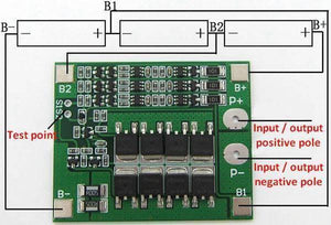 3s 25a Bms Circuit Li-ion Battery Charging Protection 3sjh25a-c