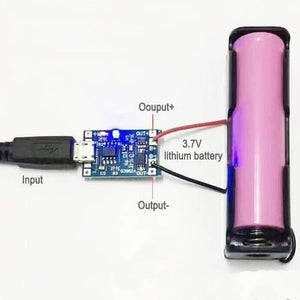 Tp4056 1a Li-ion Battery Charging Board Micro Usb With Current Protection Bms